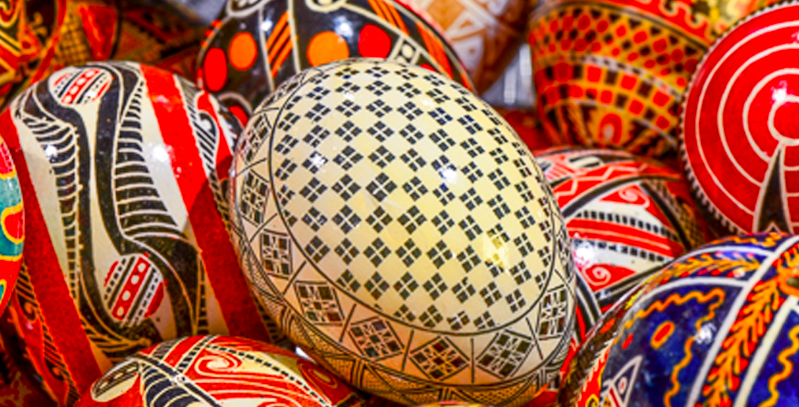 Pysanky Easter Egg Dyeing