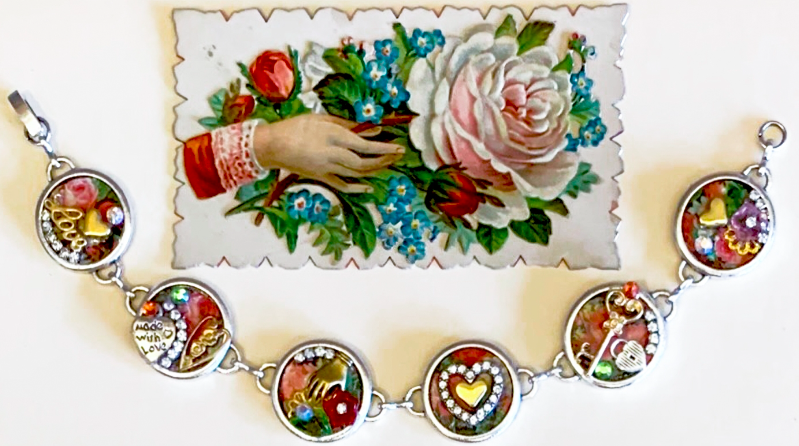 Valentine's Collage Bracelet Workshop