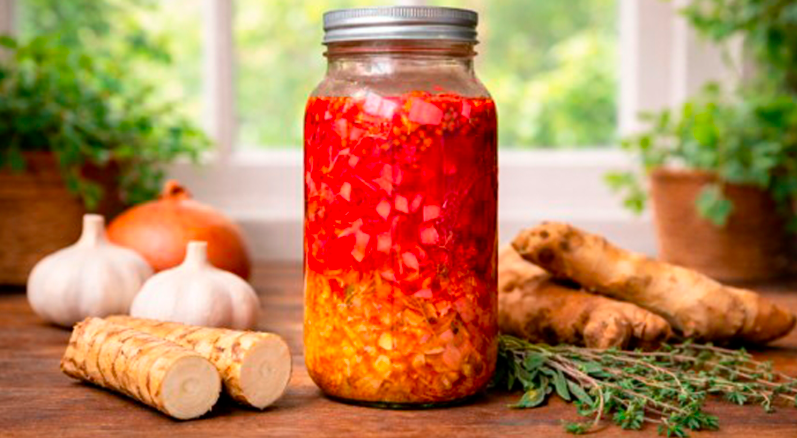 Fire Cider: Immunity in a Jar