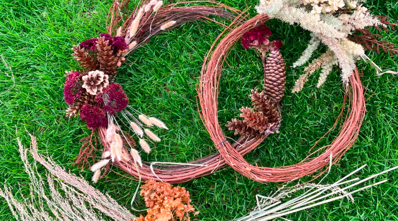 Dried Floral Wreath