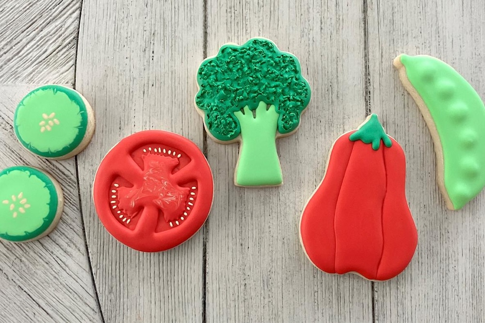 Cookie Decorating: Summer Vegetables