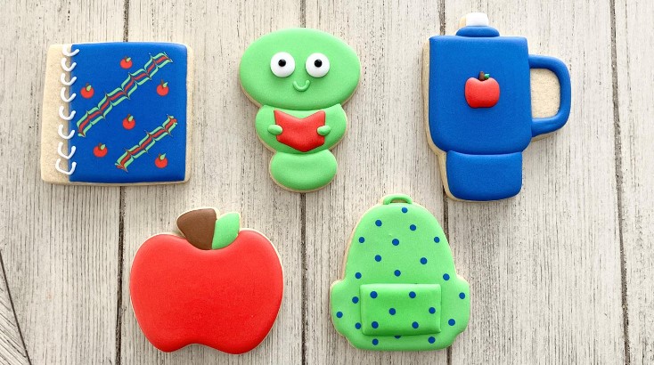 Cookie Decorating: Back to School