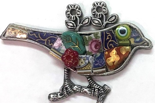 Mosaic Bird Pendant Workshop