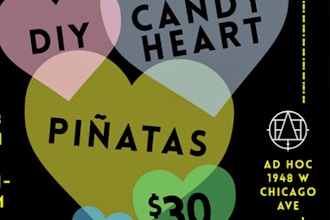 DIY Candy Heart Piñatas:Galentine's Day Crafting+Brunch