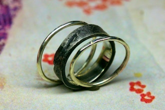 How to make silver clay rings that fit 