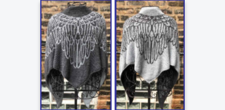 Winged Triangle Shawl (Interm)