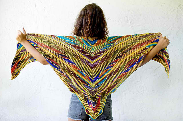 Papillion / Butterfly Shawl (Interm)