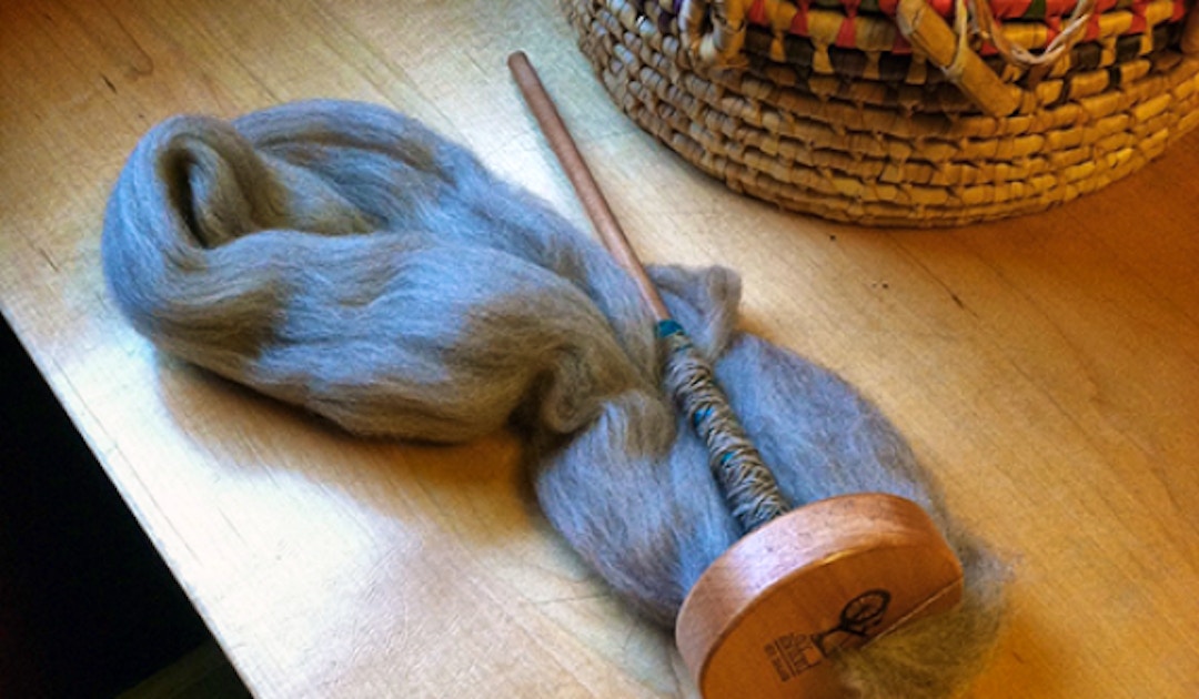 Drop-Spindle Spinning