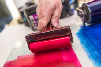Printmaking with Gelli Plates (Ages 9-13)