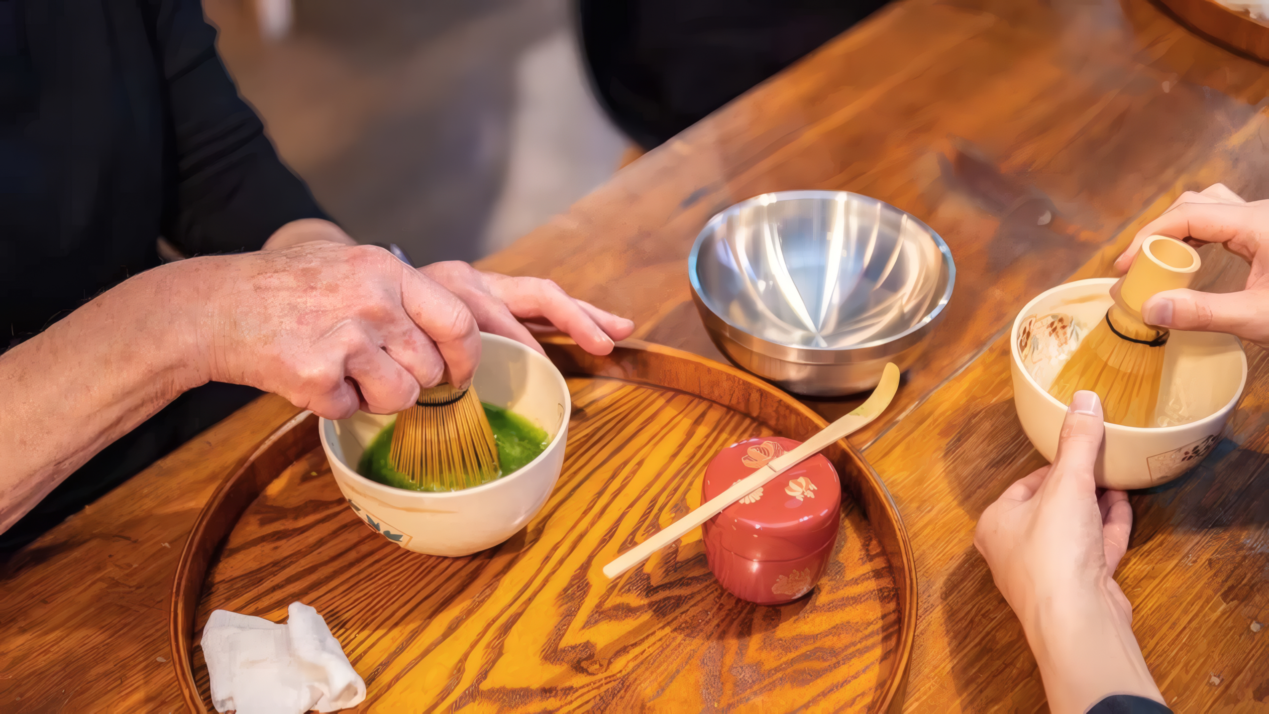 Chanoyu for Everyone: Tea Ceremony Class at the Table