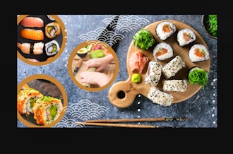 Learn Sushi Making at Home, Online class & kit