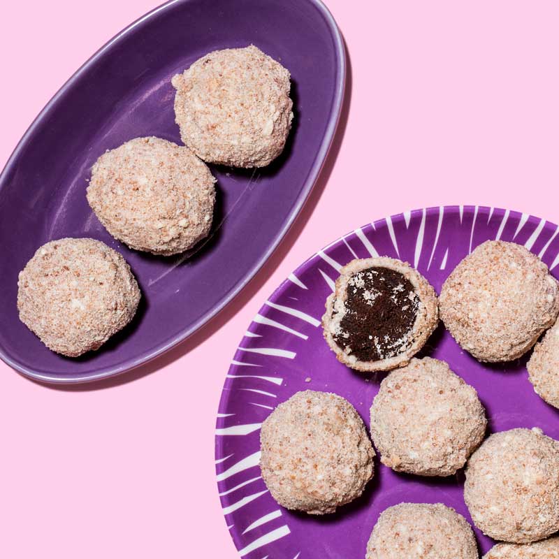 Bake the Book Series: Chocolate Malt Cake & Truffles