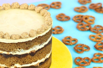 Bake the Book Series: Pretzel Cake & Truffles