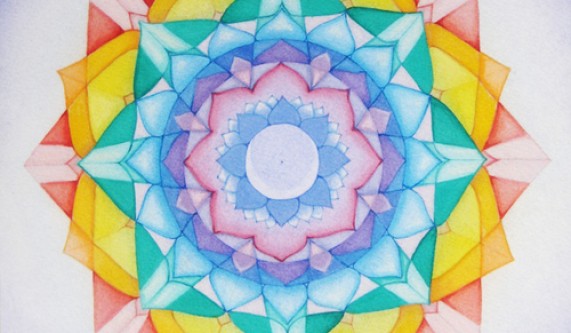 Chakra Mandala Painting