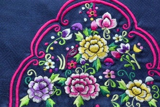 Japanese Bunka Embroidery