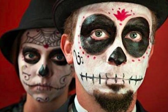 Dia de Los Muertos Face Painting