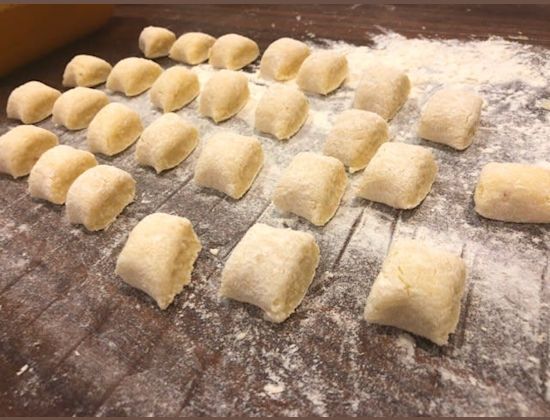 Virtual Ricotta Gnocchi all Caprese