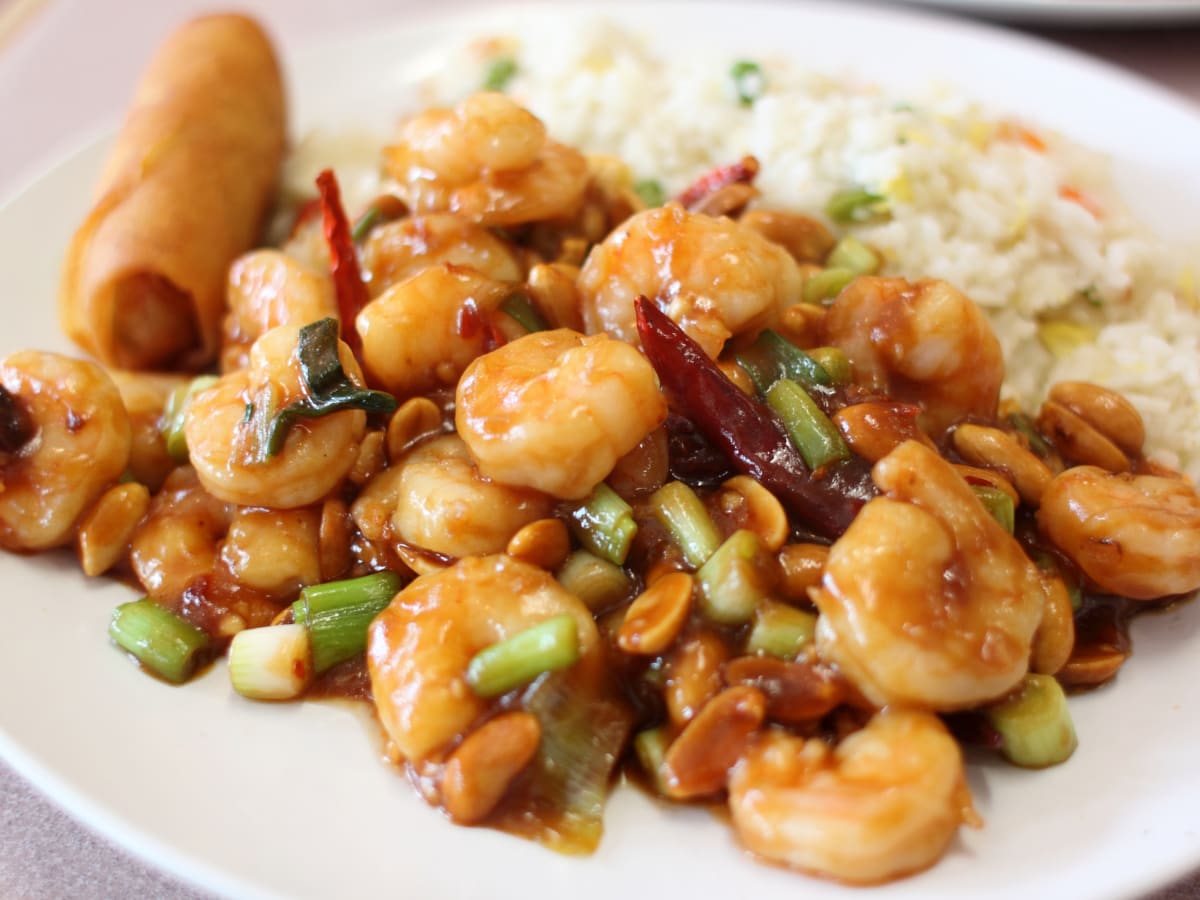 Virtual Kung Pao Shrimp