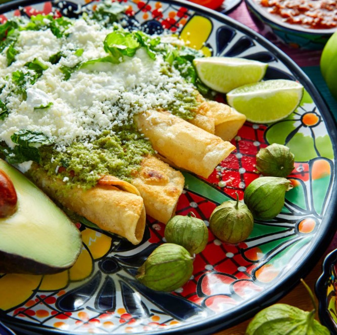 Virtual Roasted Vegetable Enchiladas