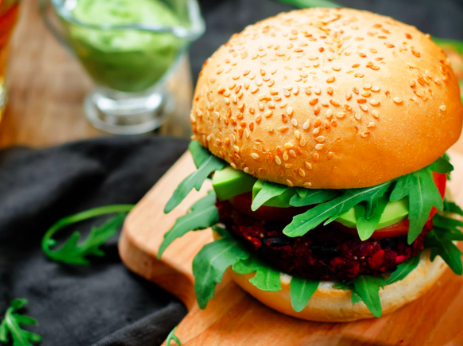 Lunch & Learn Demonstration: Black Bean Burgers with Avocado Mayo