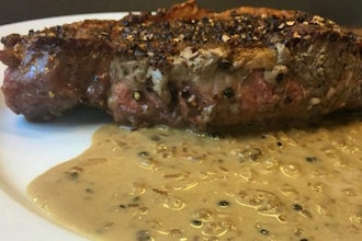 Virtual Date Night: Steak au Poivre