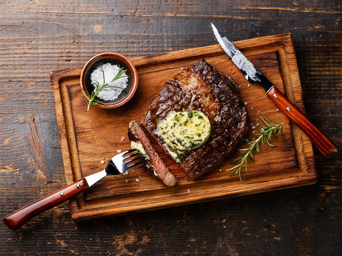 Steakhouse Demo on the Patio