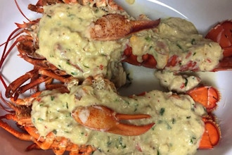 Virtual Dinner on the Grill: Grilled Lobster Thermidor