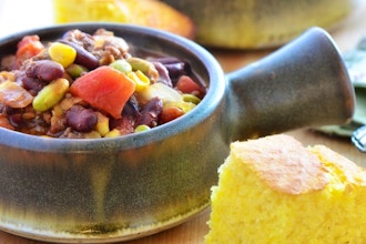 Teens' Cooking: Chili and Cornbread