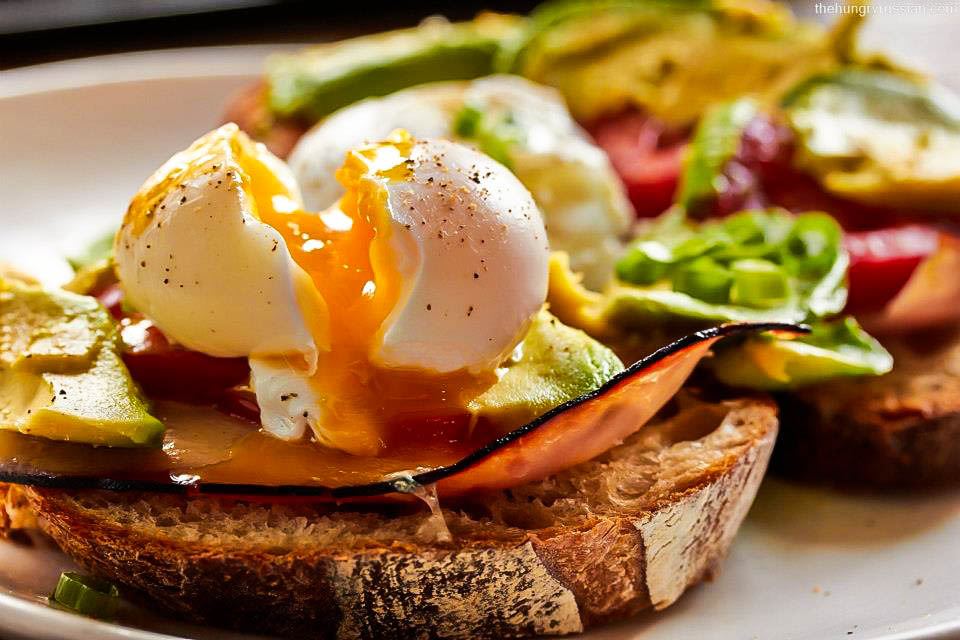 close-up food photography angle