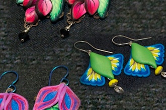 Polymer Clay Earrings 5 Hours Workshop