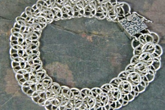 Interwoven Bracelet 4 in 1 Chain Maille Weaving