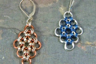 Fun Earring Chain Maille 