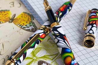 Pen Decoration by Polymer Clay