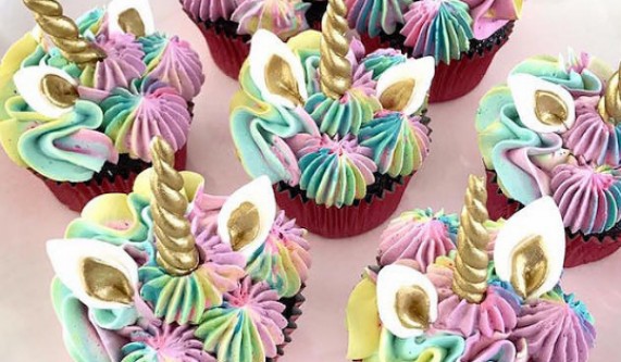Unicorn Cupcakes - Kids Cupcake Classes New York 