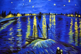 BYOB Painting: Starry Night Over the Rhone (UWS)