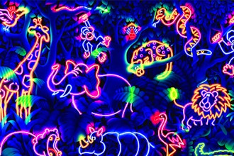 Glow it Up: Blacklight Painting (Grades 3-5)