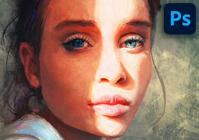Digital Realism: Painting Portraits (Grades 6-12)