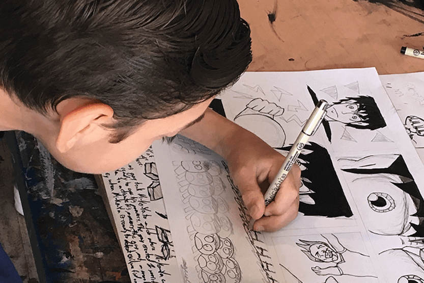 Kids Art Focus: Cartooning (Grades 3-5)