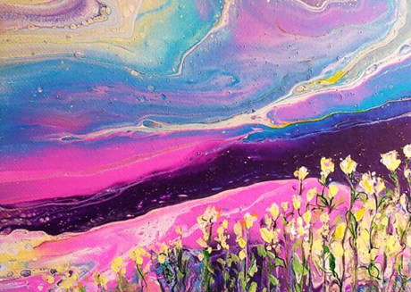 Pour Painting (Grades 6-12)