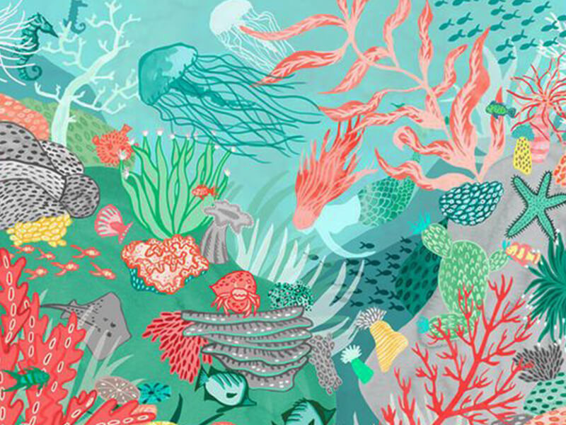 Watercolor Underworlds (Grades K-2)