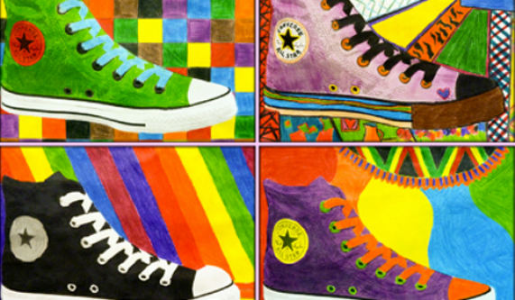 Pop Art Painting (Grades K-2)
