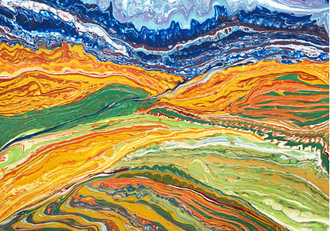 Pour Painting (Grades 6-12)