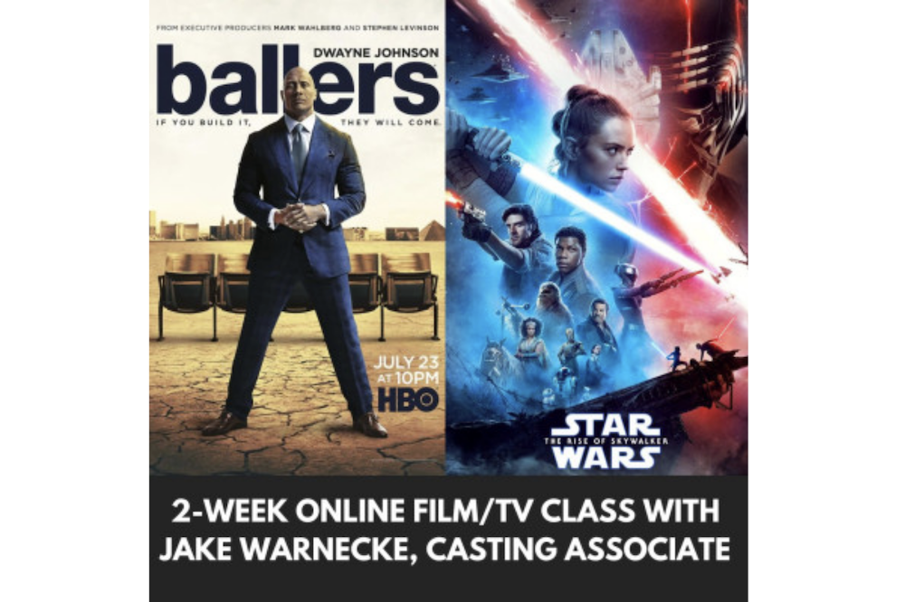 2 Week Film/TV class with Jake Warnecke