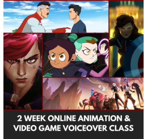 2-week Animation & Video Game Voiceove with Jason Sasportas