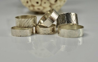 Sterling Silver Ring Making Class in Brooklyn - Learn Silversmithing In-Person with Liloveve