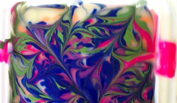 zx Soap Making Workshop - Colors and Swirls