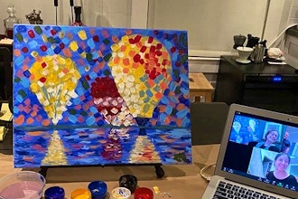 Virtual Paint & Sip Party (Kit Included)