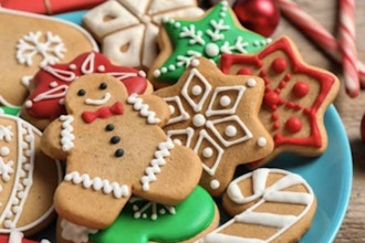 Virtual Christmas Cookie Decorating (Materials Included)