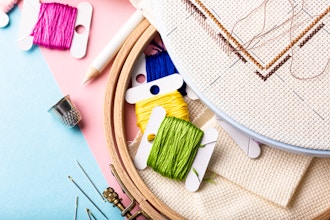 NYC: Wardrobe Upcycling Embroidery Workshop (Materials Included)