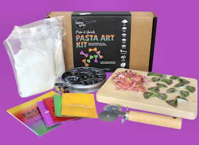 Virtual Pasta Art Making Workshop (Kit Included) - Team Building Activity